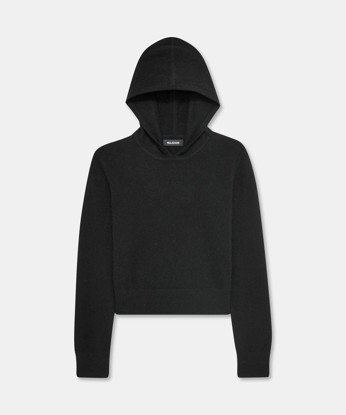 Signature Cashmere Cropped Hoodie