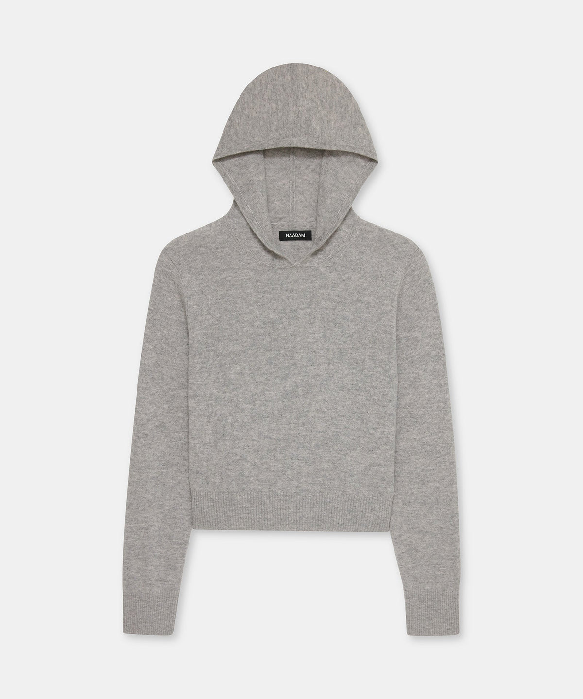 Signature Cashmere Cropped Hoodie