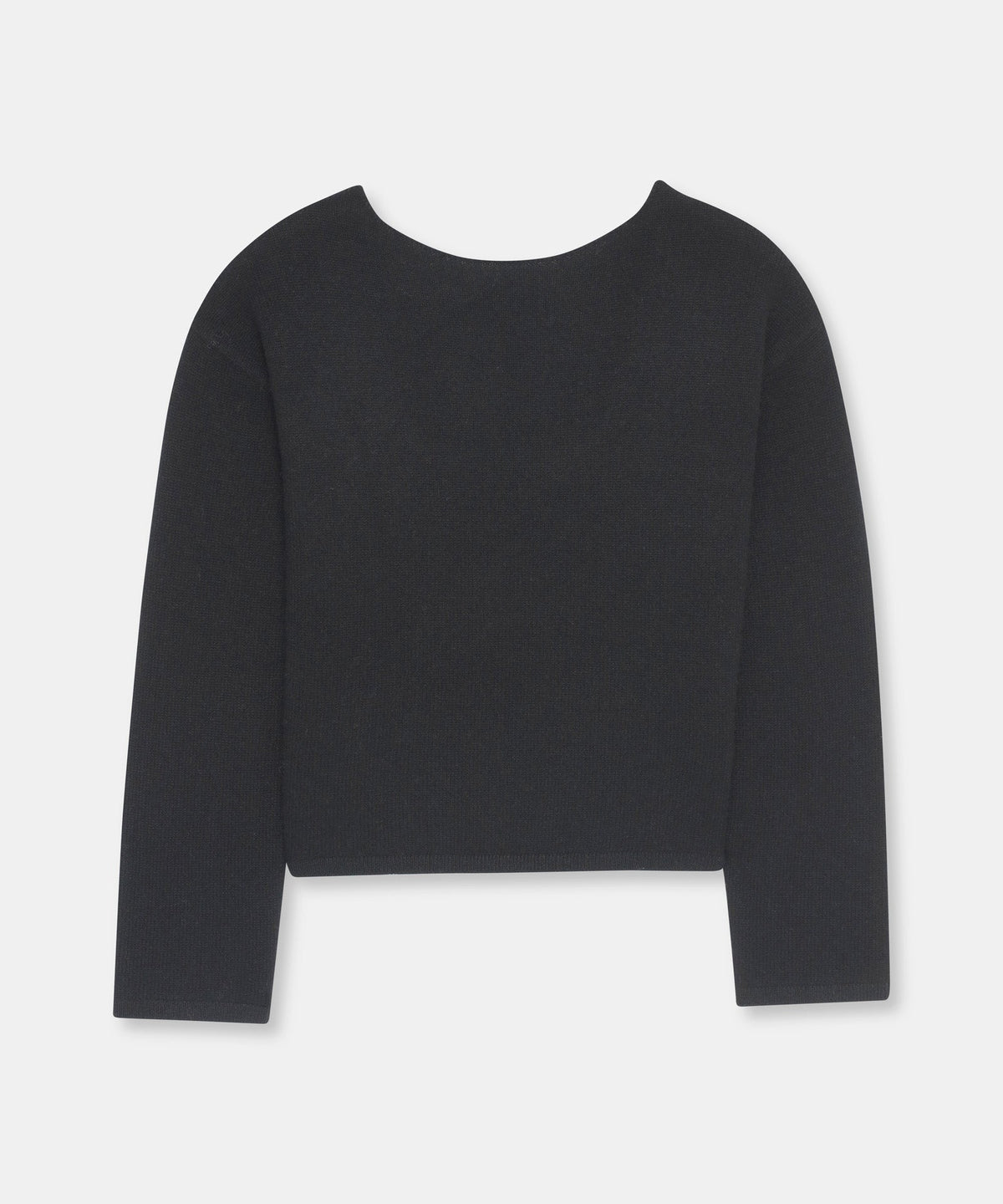 Reversible Cashmere Boatneck Sweater