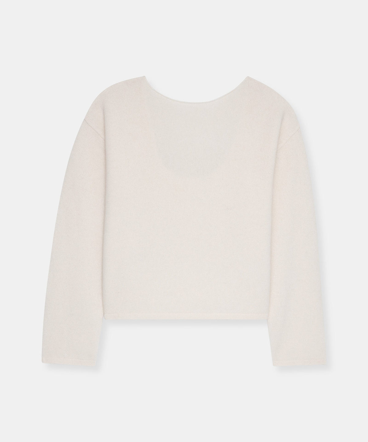 Reversible Cashmere Boatneck Sweater