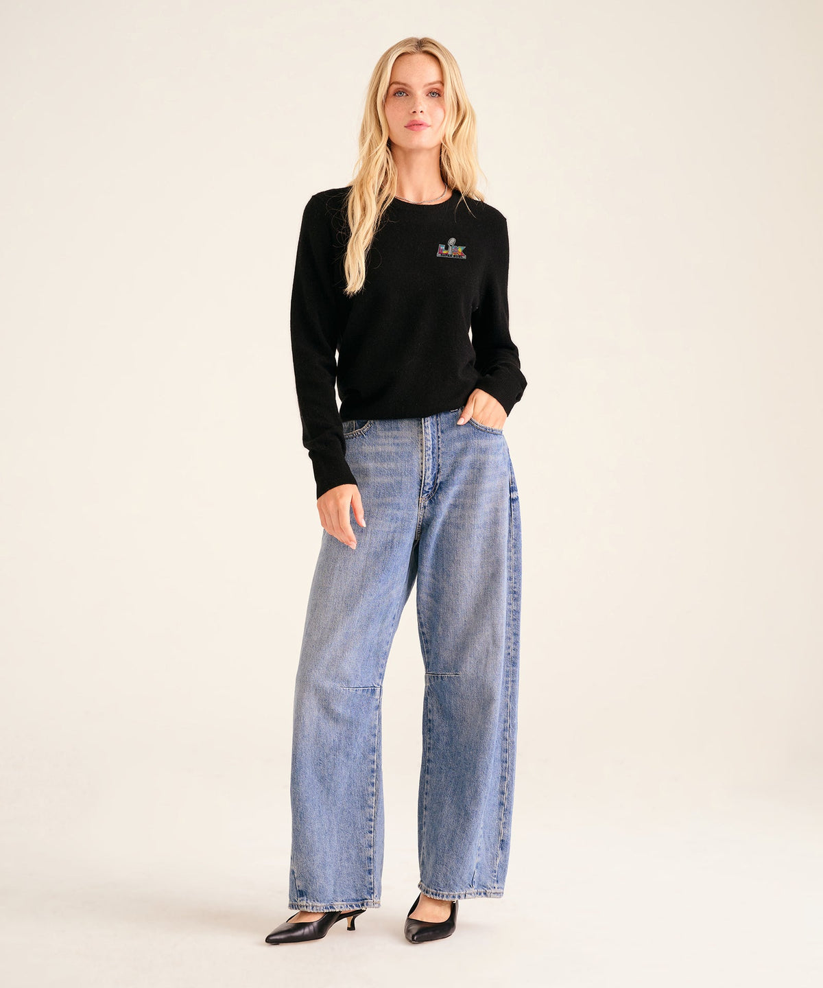 Super Bowl LX Cashmere Sweater