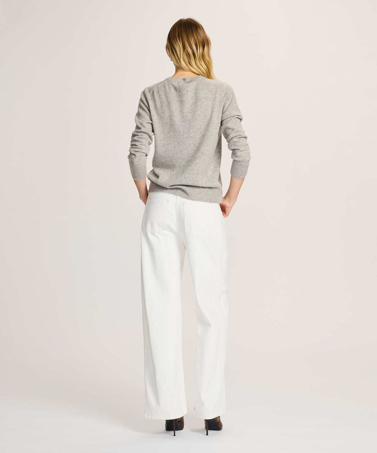 Women's Rose Cashmere Sweater