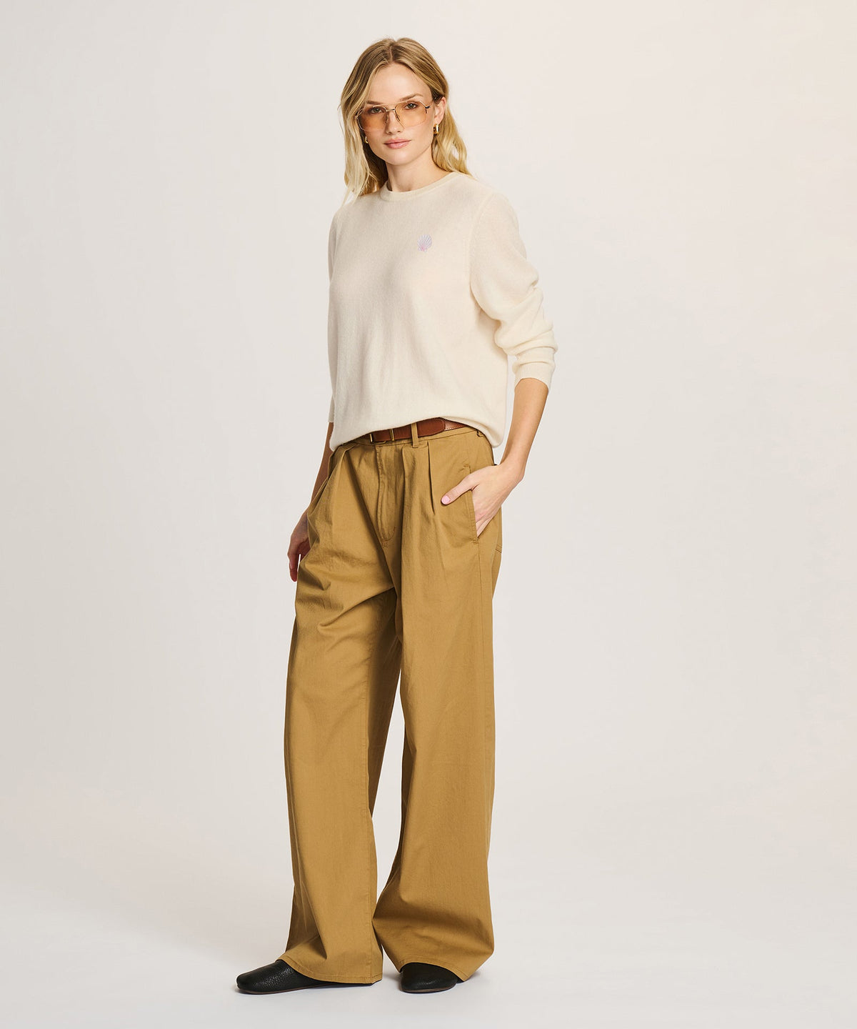 Women's Seashell Cashmere Sweater