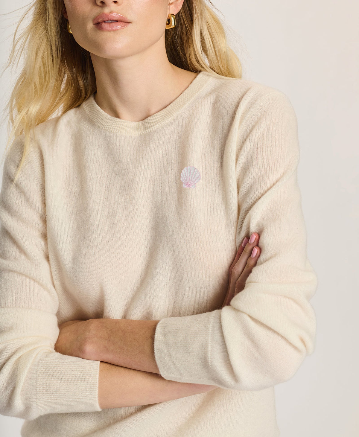 Women's Seashell Cashmere Sweater