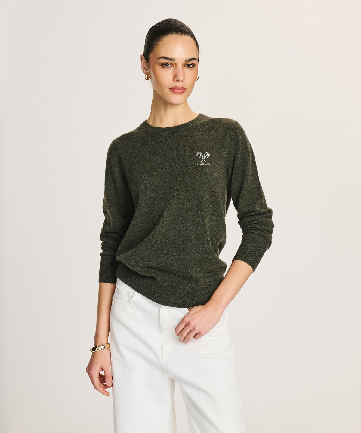 Women's Tennis Cashmere Sweater