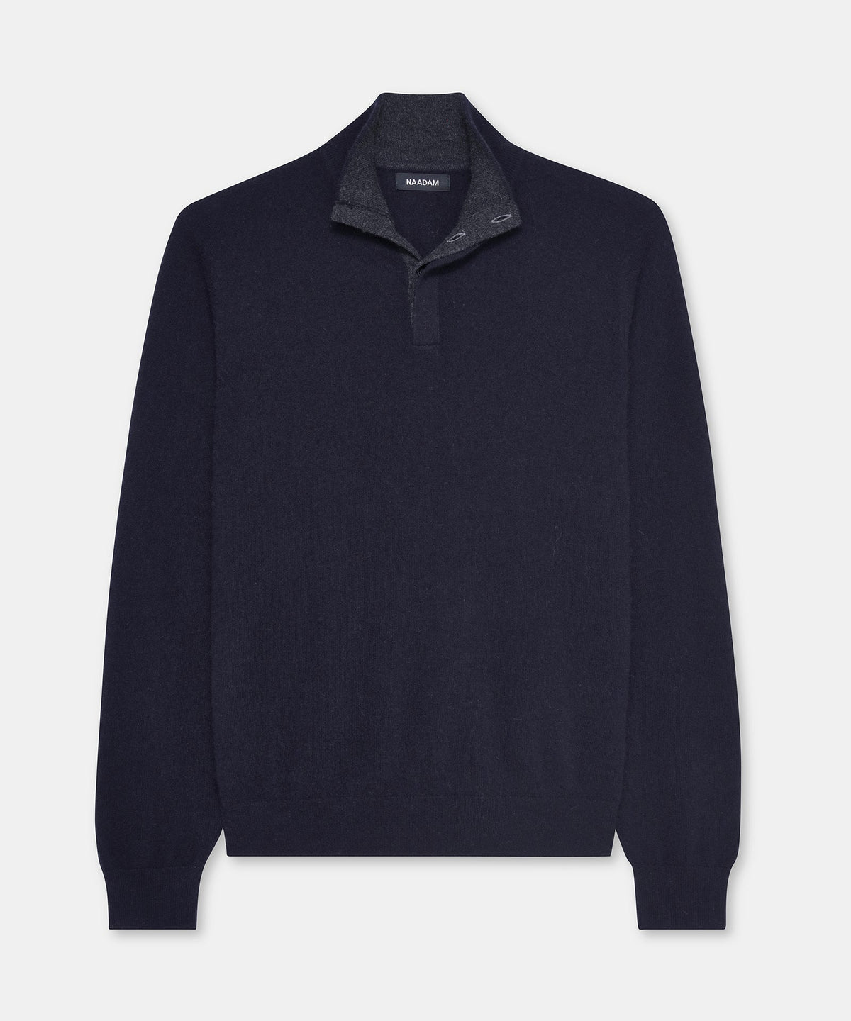 Signature Cashmere Quarter Button Down Sweater