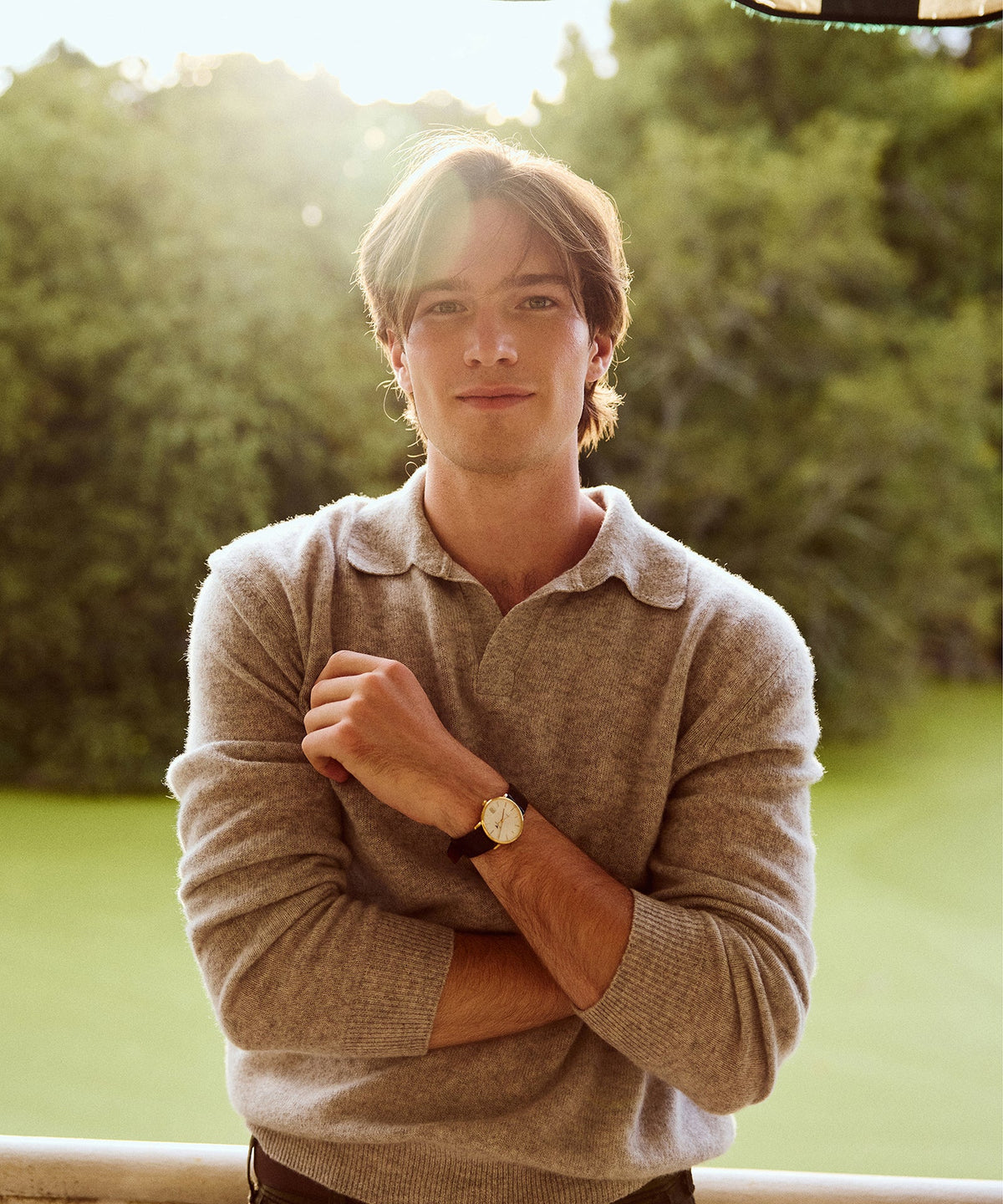Lightweight Cashmere Relaxed Polo