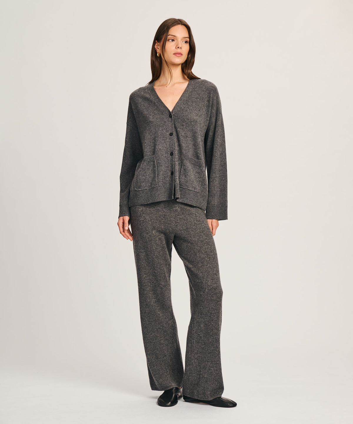 Signature Cashmere Boxy Cardigan