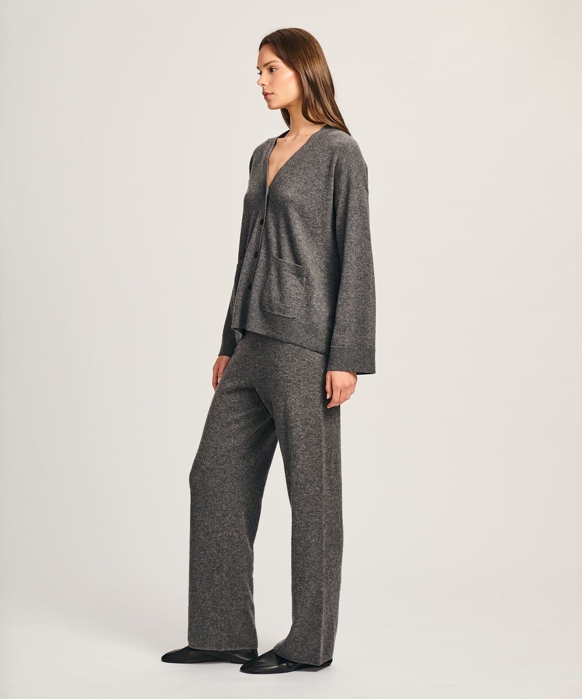 Signature Cashmere Boxy Cardigan