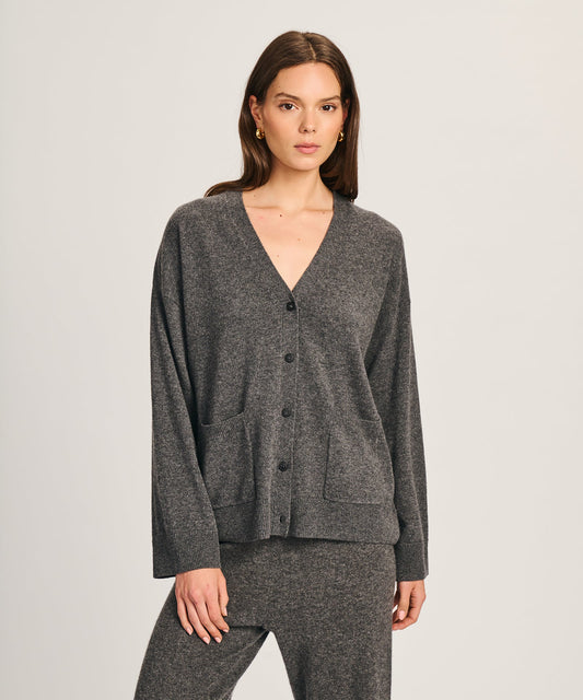 Signature Cashmere Boxy Cardigan