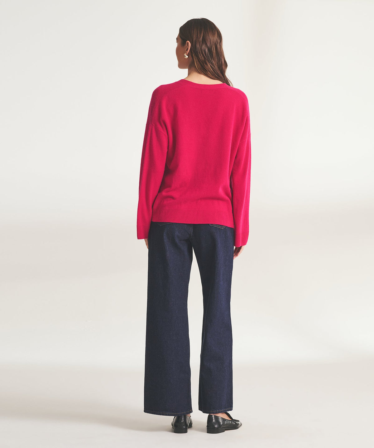 Signature Cashmere Boxy Cardigan