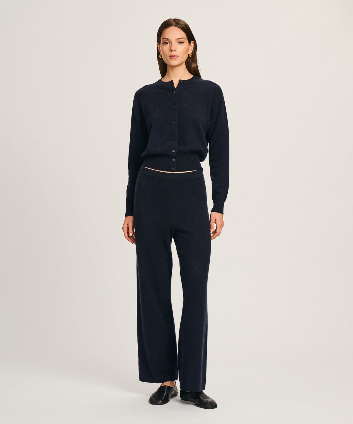 Signature Cashmere Straight Leg Pant