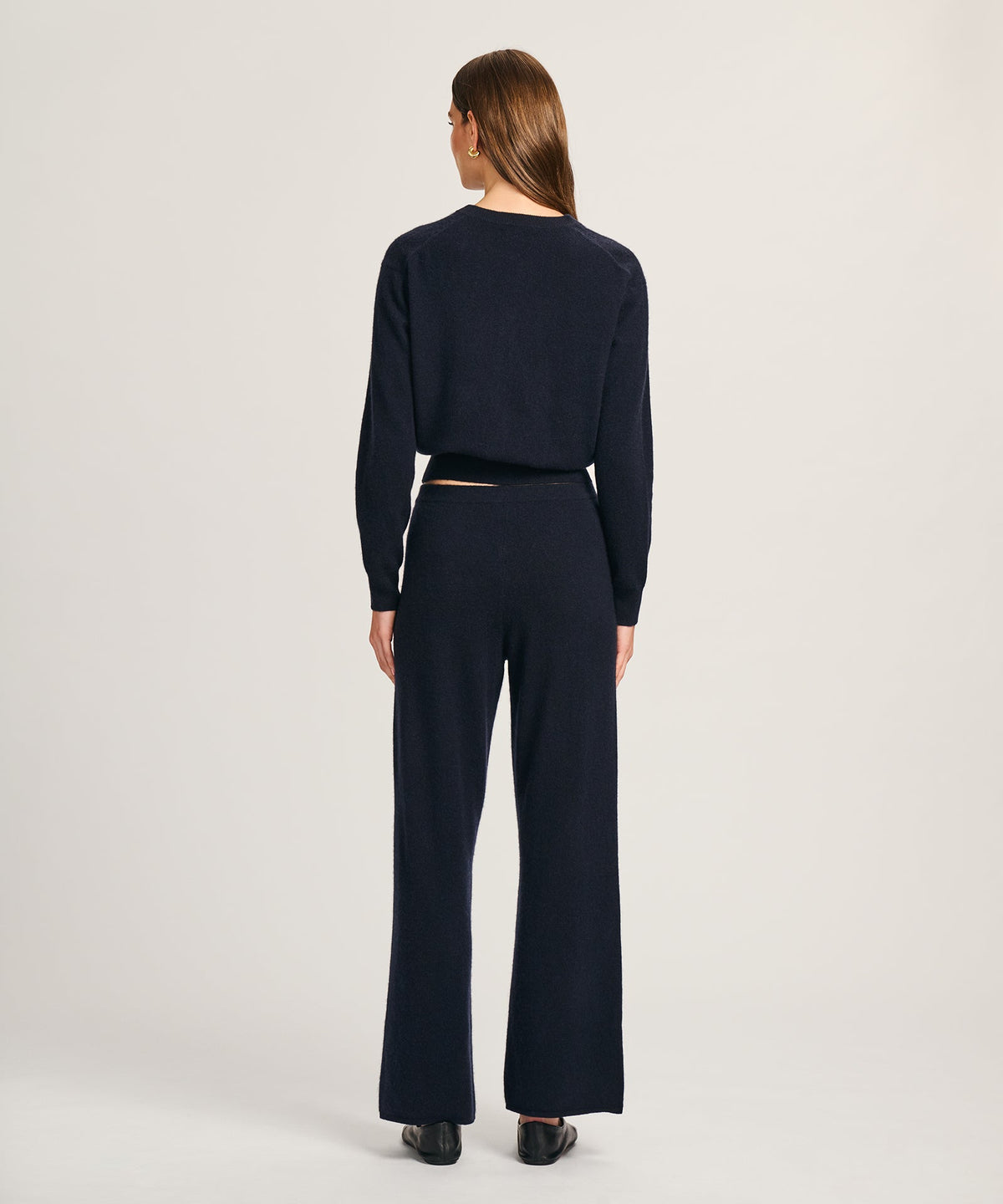 Signature Cashmere Straight Leg Pant