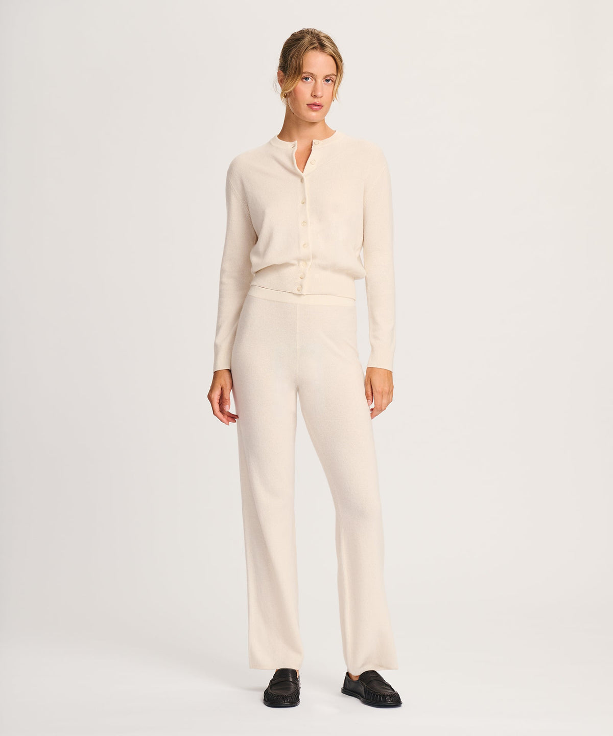 Signature Cashmere Straight Leg Pant
