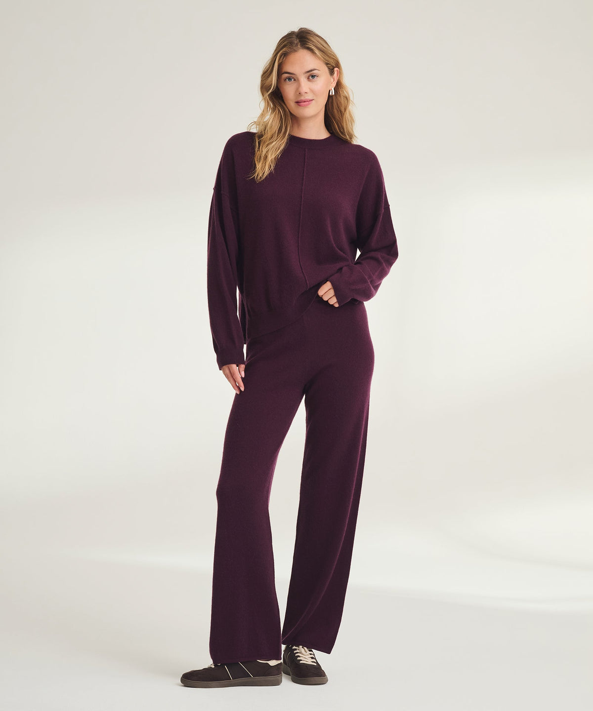 Signature Cashmere Straight Leg Pant