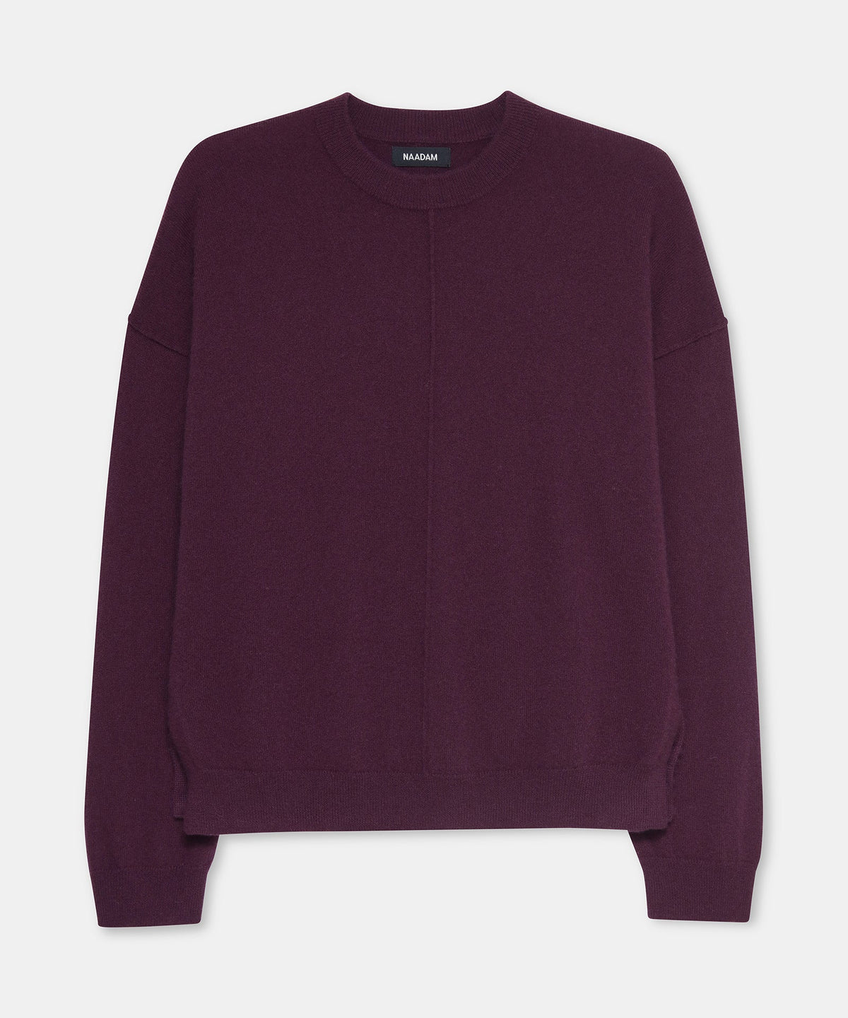 Signature Cashmere Crewneck Sweater with Pintucks