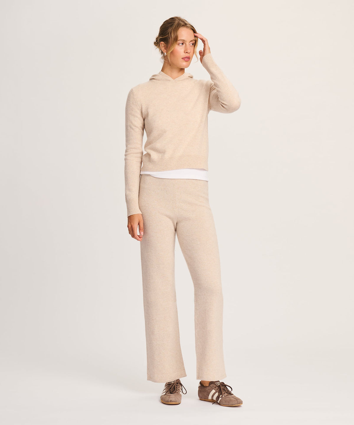 Signature Cashmere Straight Leg Pant