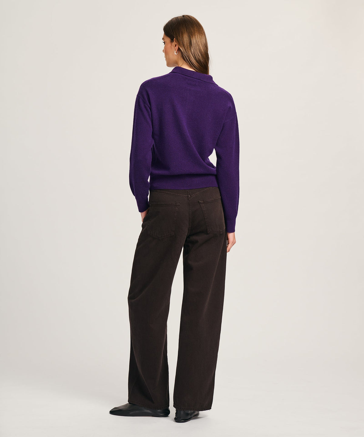 Signature Cashmere Polo Sweater