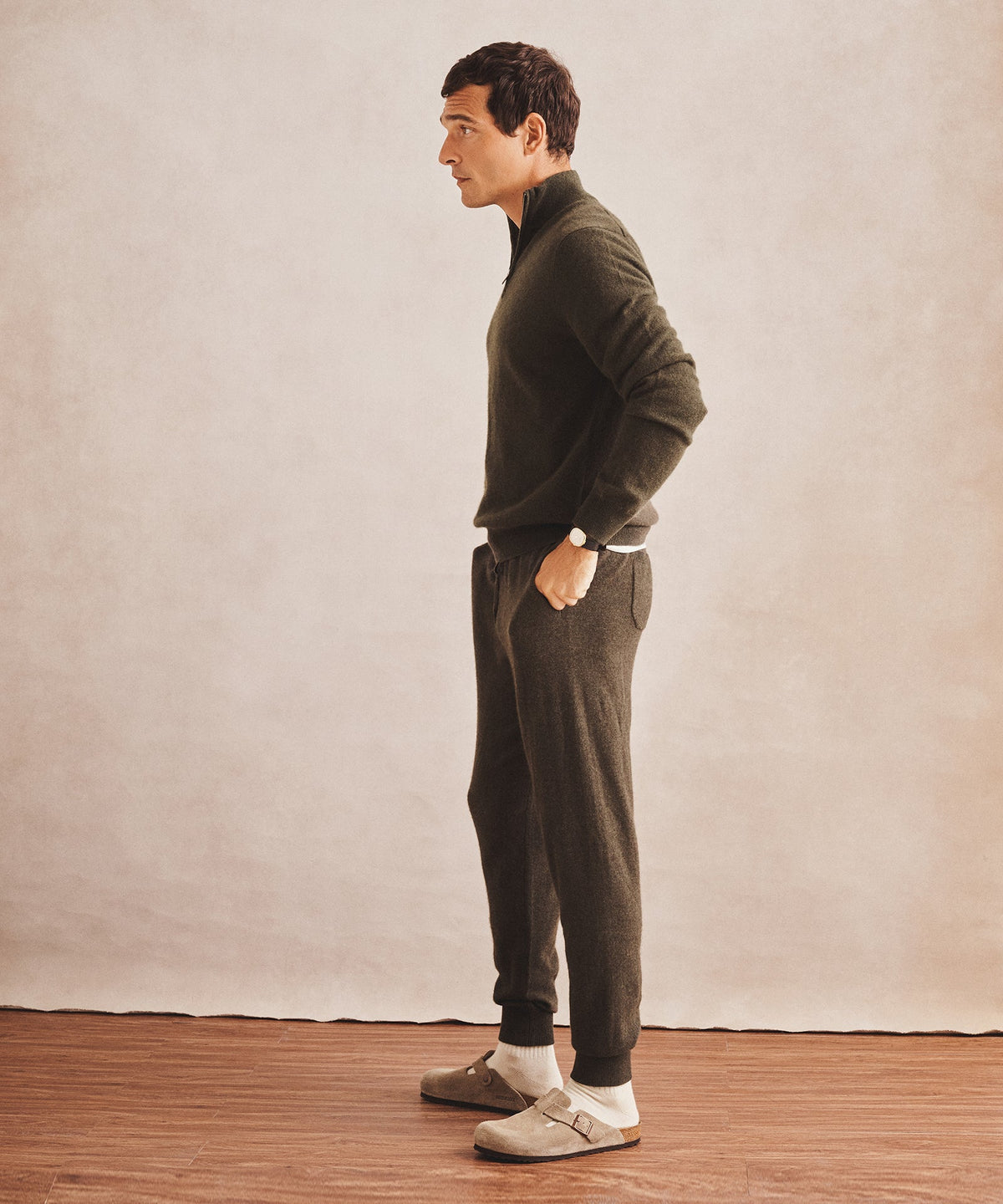 Signature Cashmere Quarter Zip