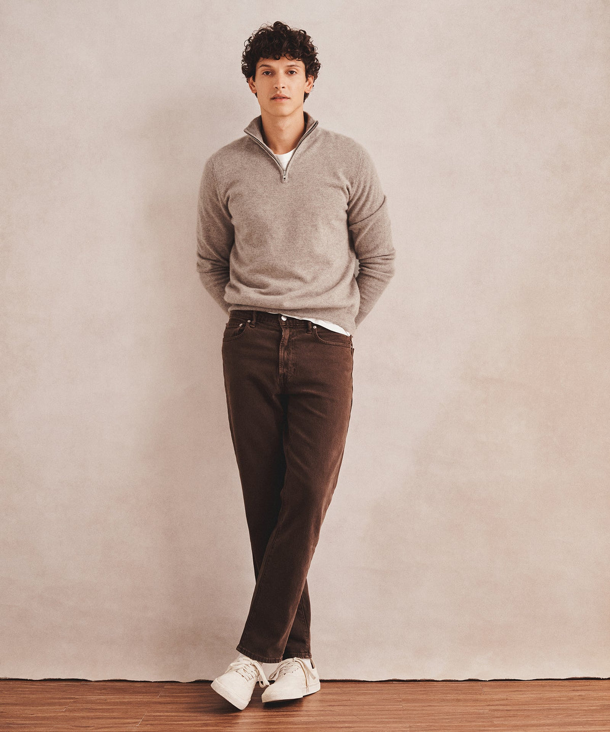 Signature Cashmere Quarter Zip