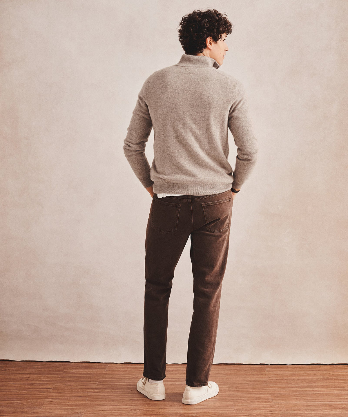 Signature Cashmere Quarter Zip