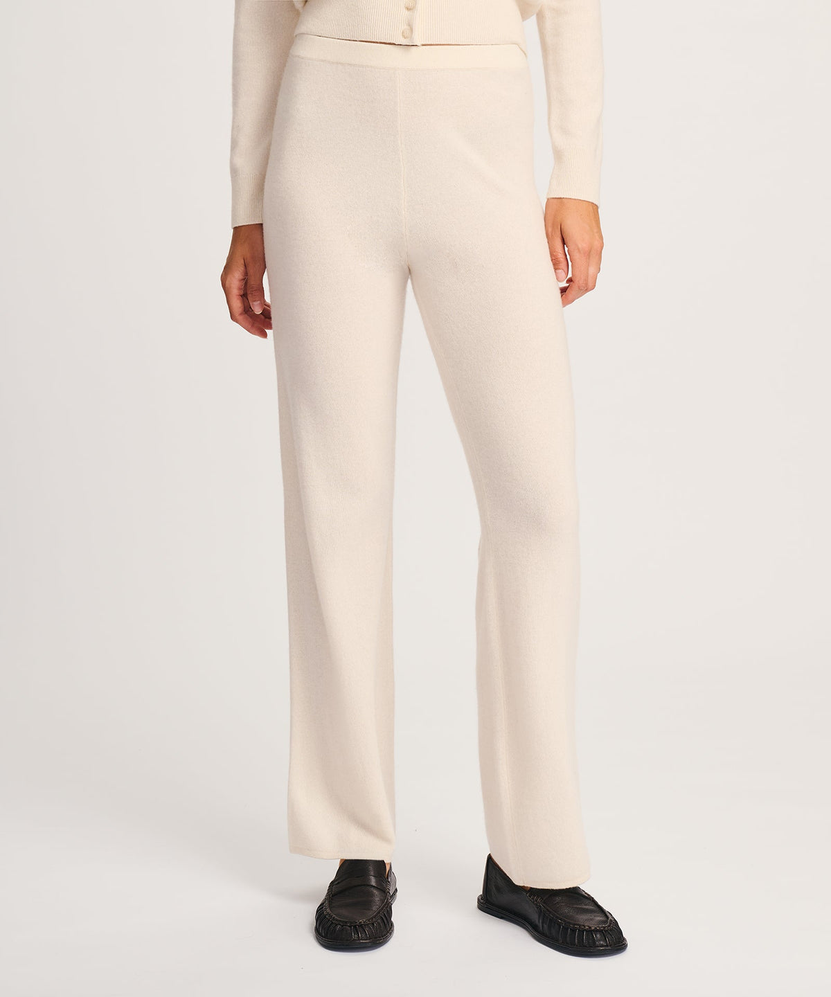 Signature Cashmere Straight Leg Pant