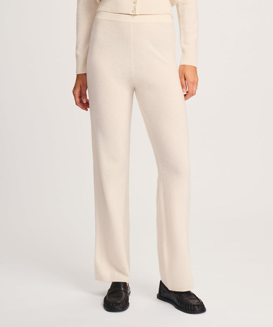 Signature Cashmere Straight Leg Pant
