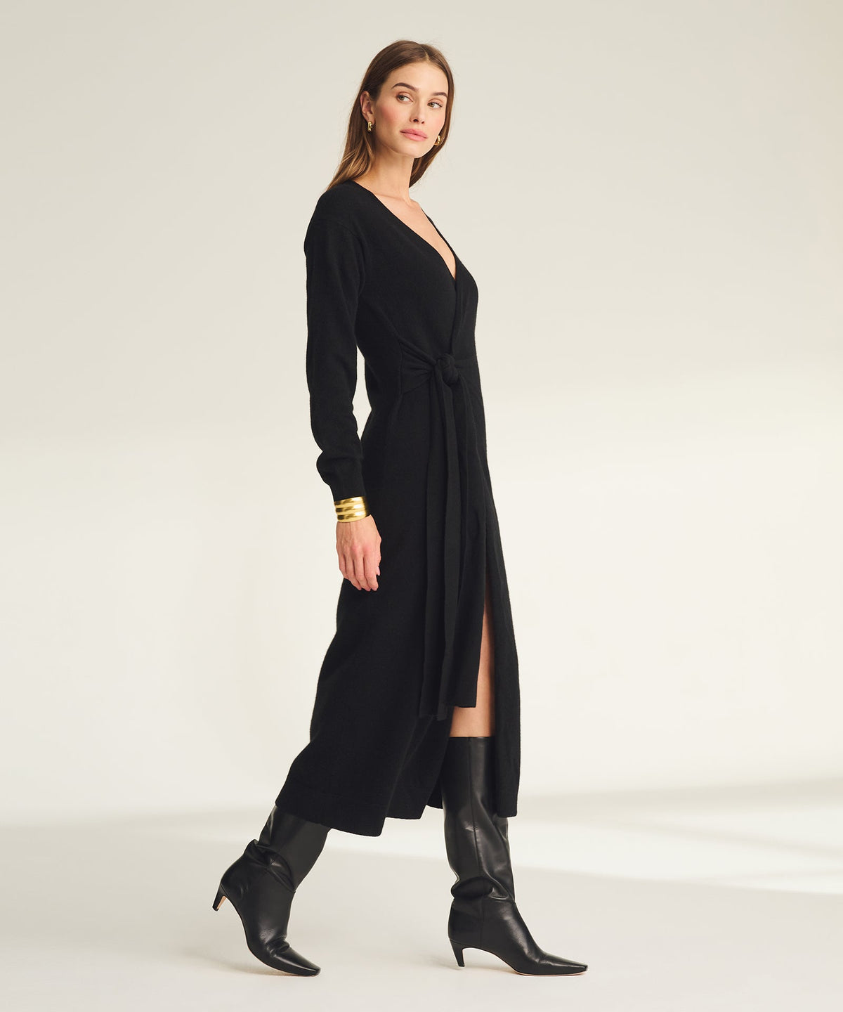 Signature Cashmere Wrap Dress