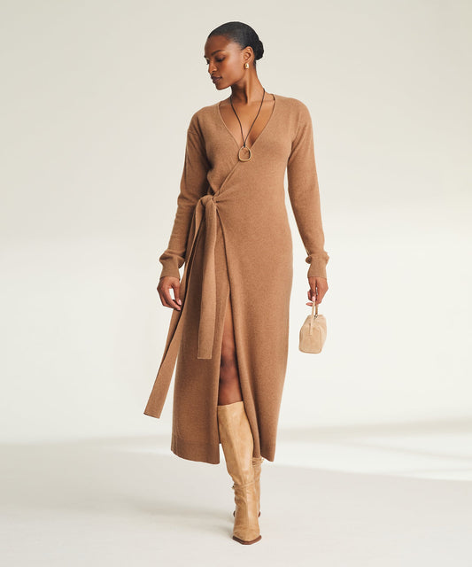 Signature Cashmere Wrap Dress