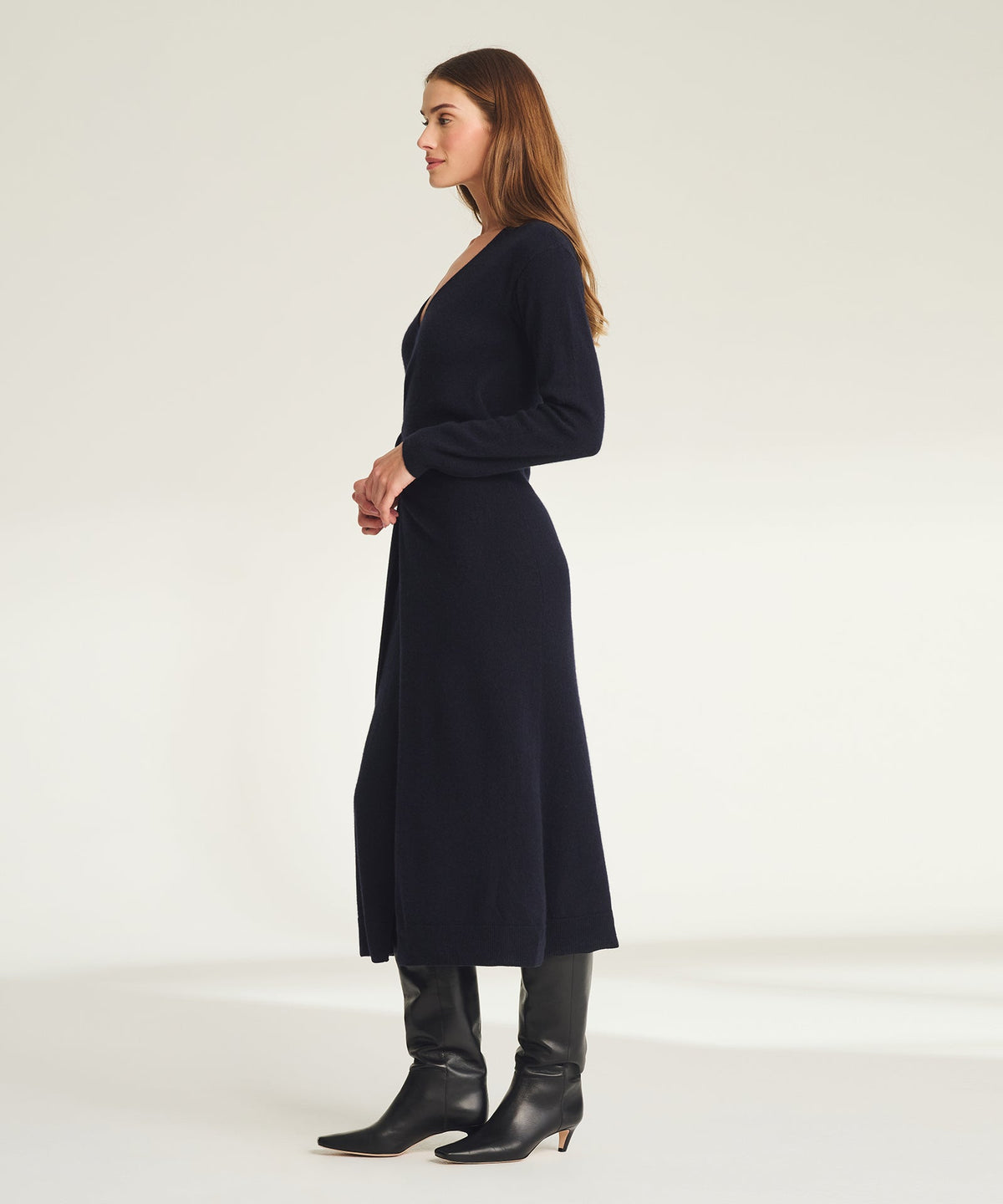Signature Cashmere Wrap Dress