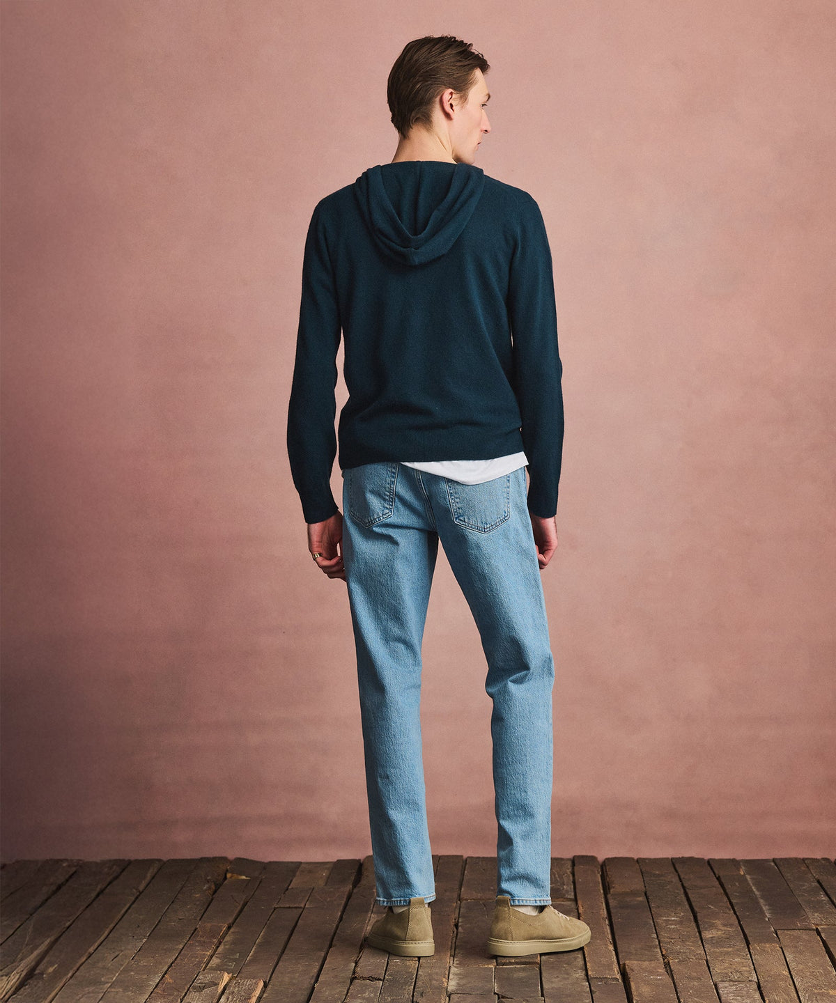 Signature Cashmere Zip Hoodie