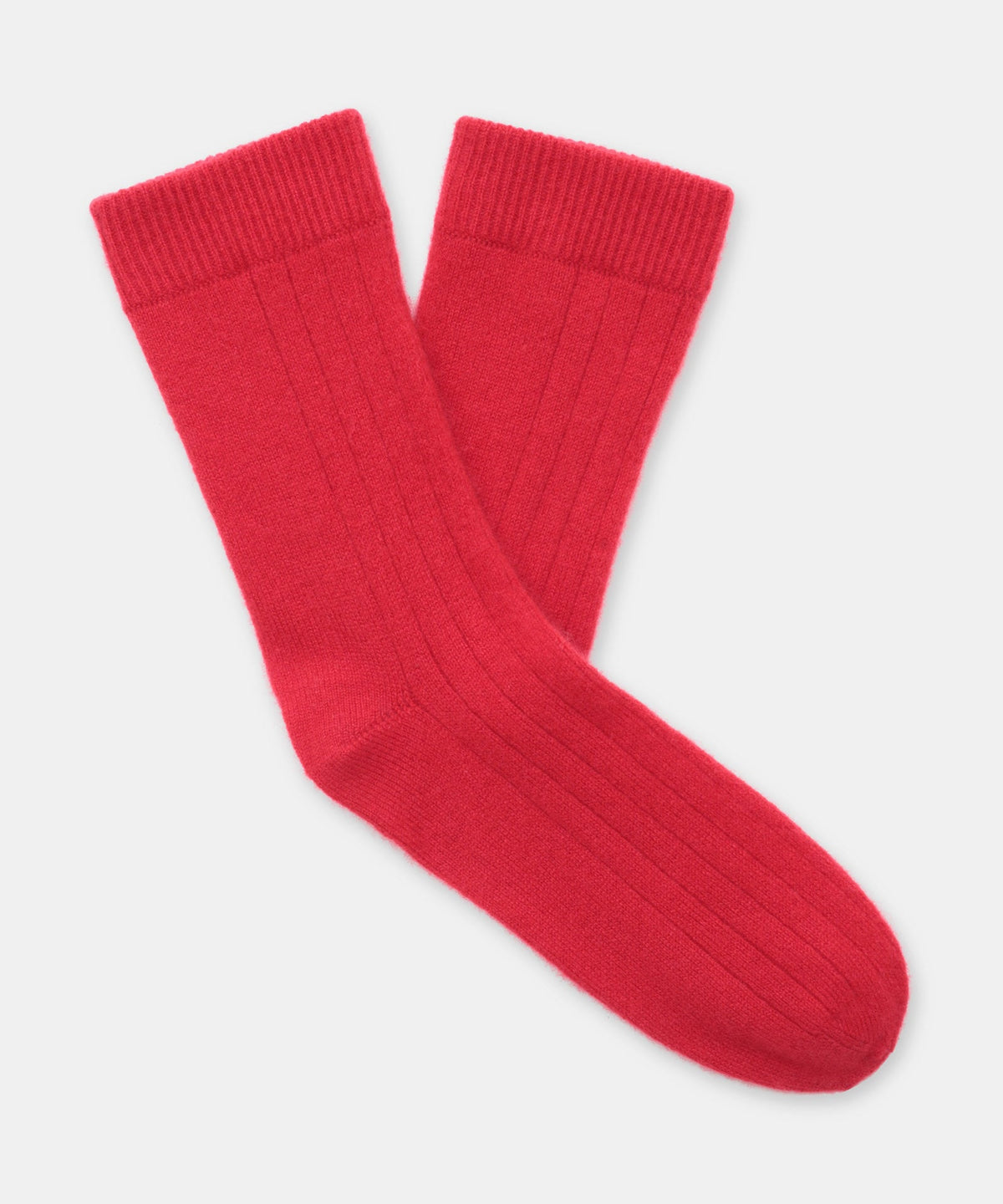 Signature Cashmere Ribbed Socks
