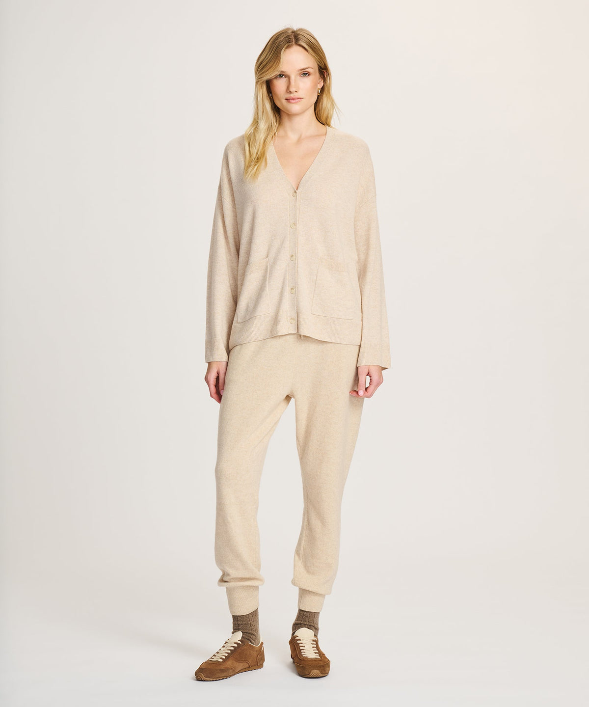 Signature Cashmere Boxy Cardigan