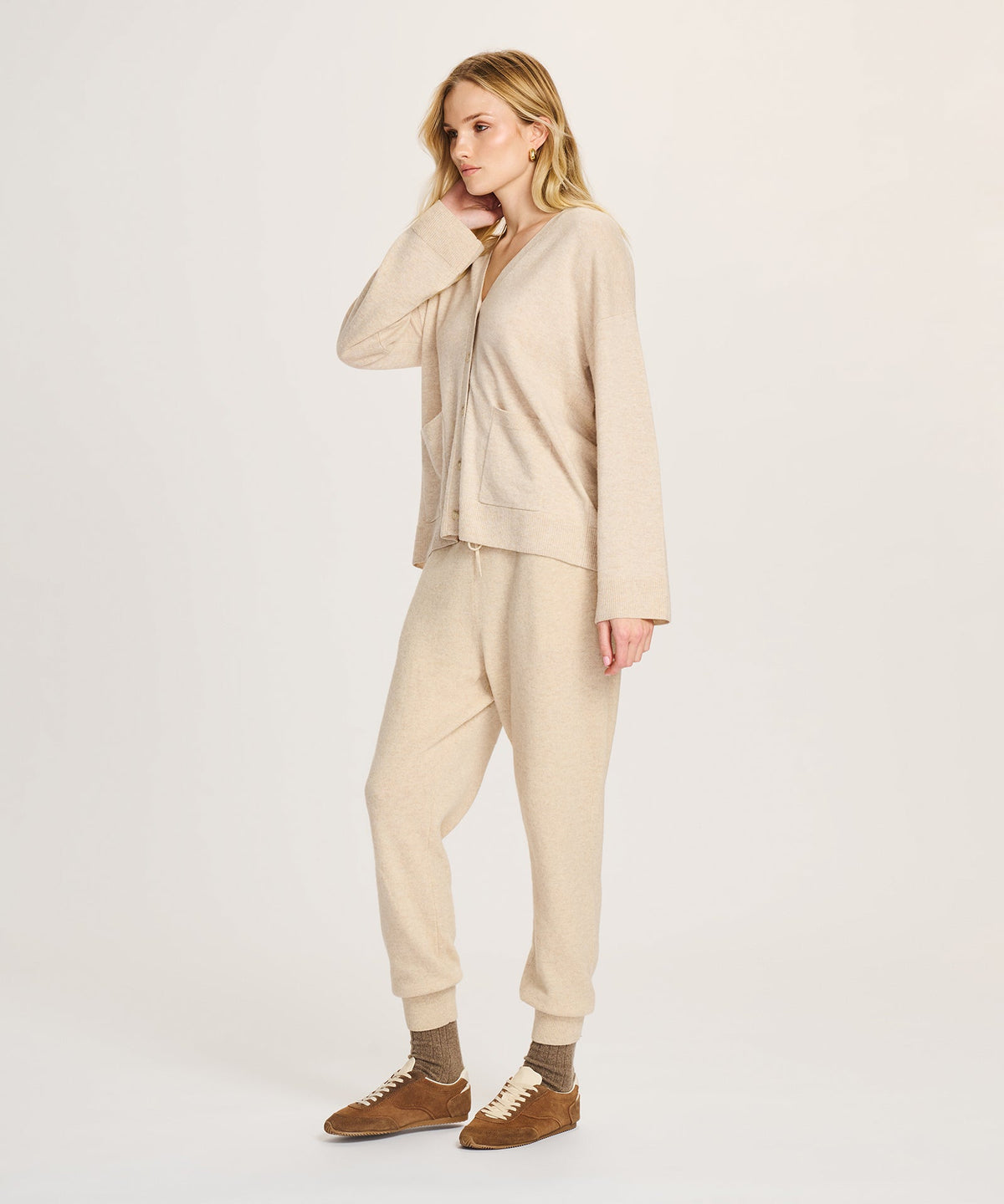 Signature Cashmere Boxy Cardigan