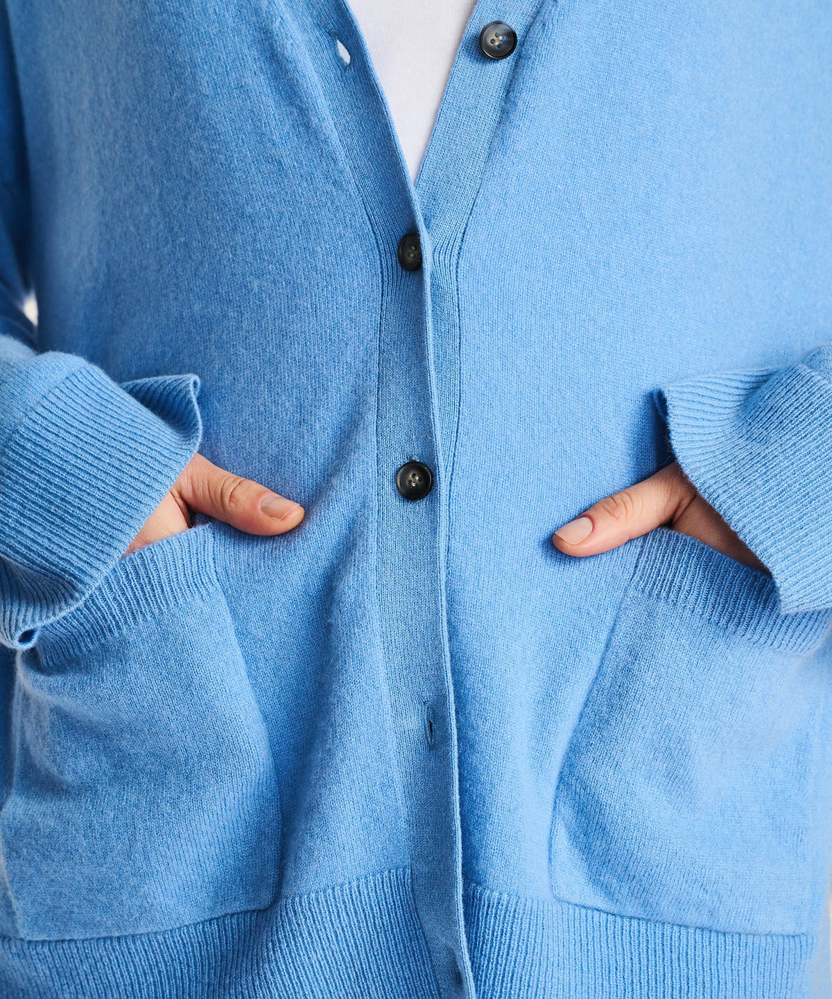 Signature Cashmere Boxy Cardigan