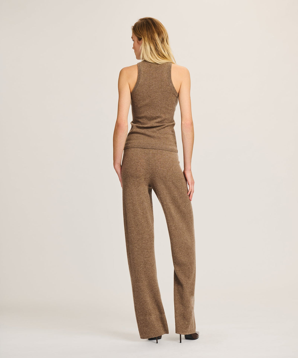 Signature Cashmere High Neck Tank