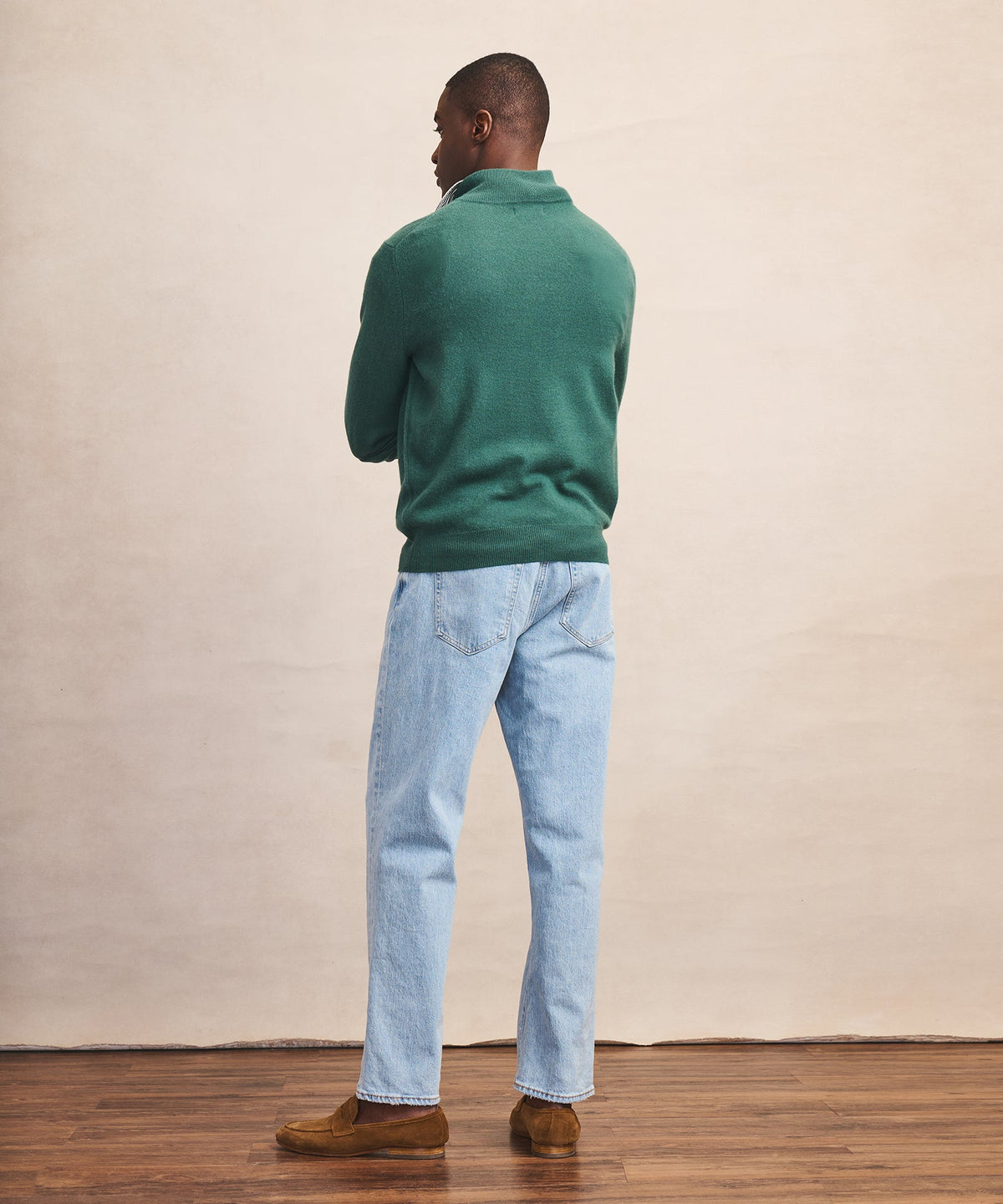 Signature Cashmere Quarter Zip