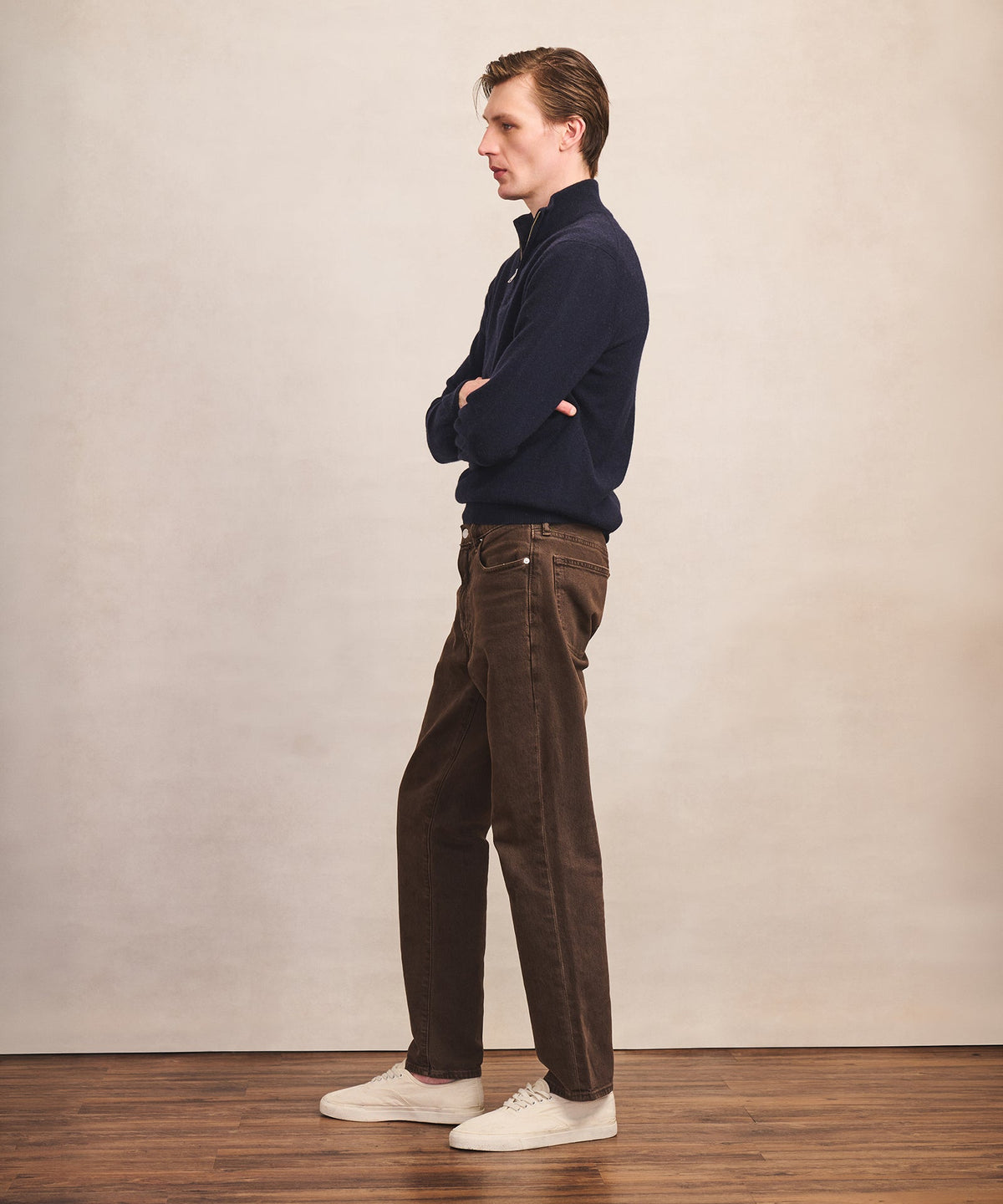 Signature Cashmere Quarter Zip