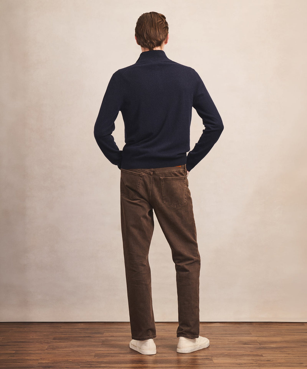 Signature Cashmere Quarter Zip