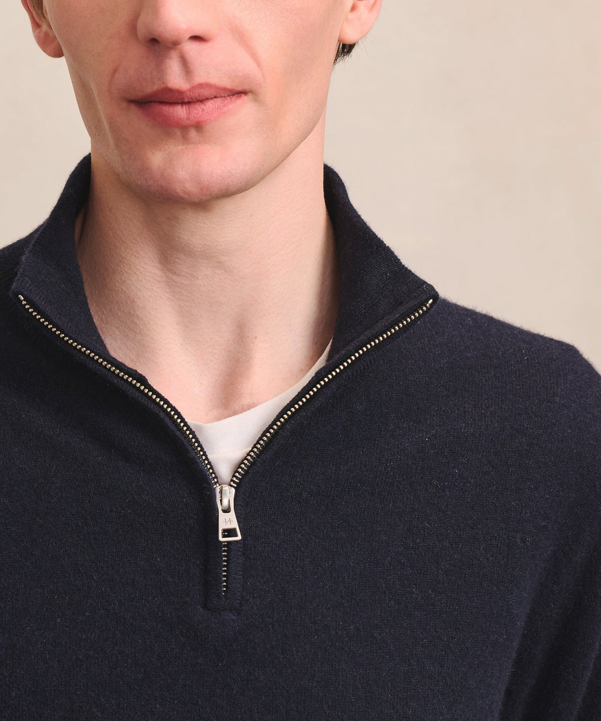 Signature Cashmere Quarter Zip