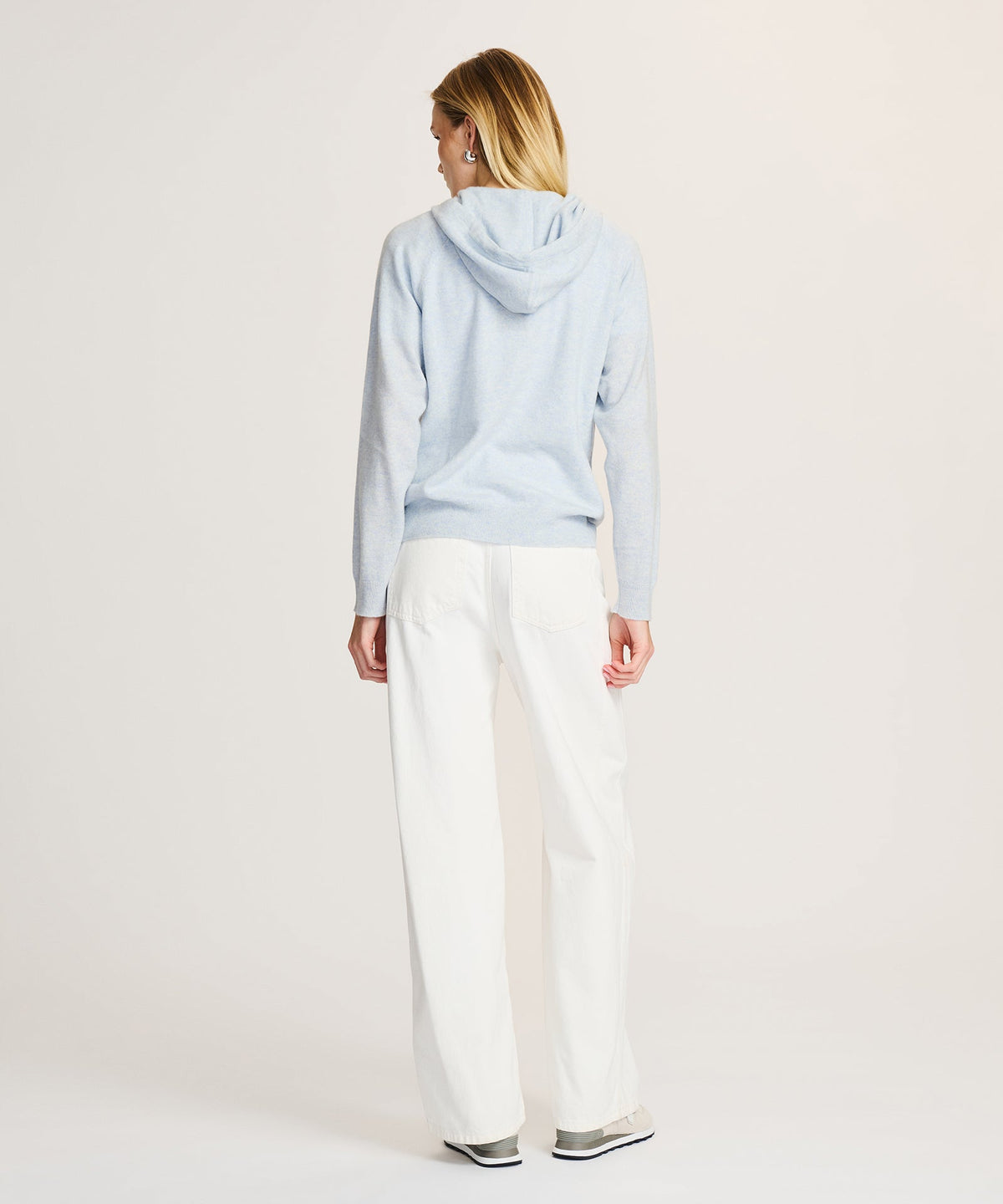 Signature Cashmere Zip Up Hoodie