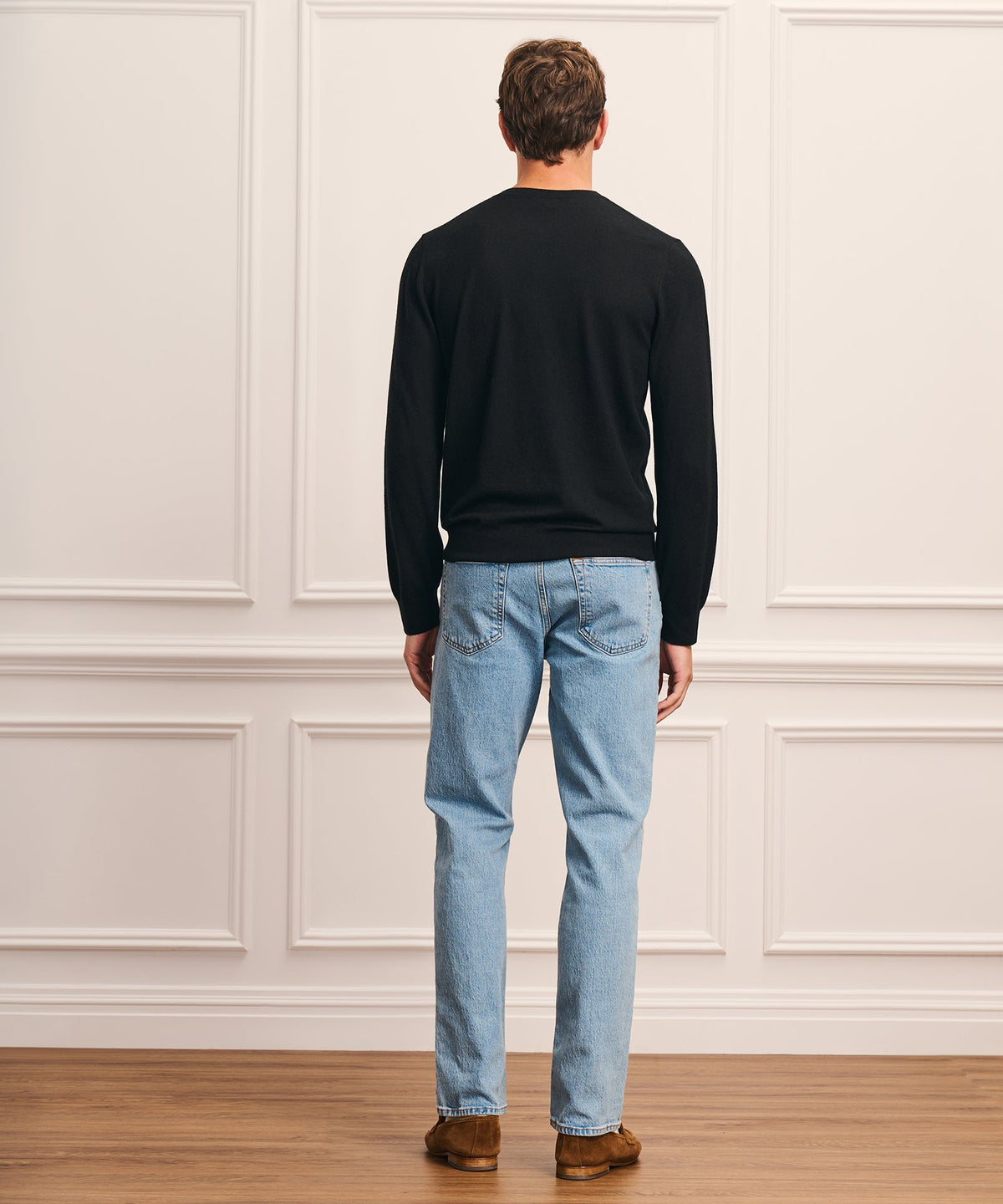 Super Fine Cashmere Long Sleeve Crewneck