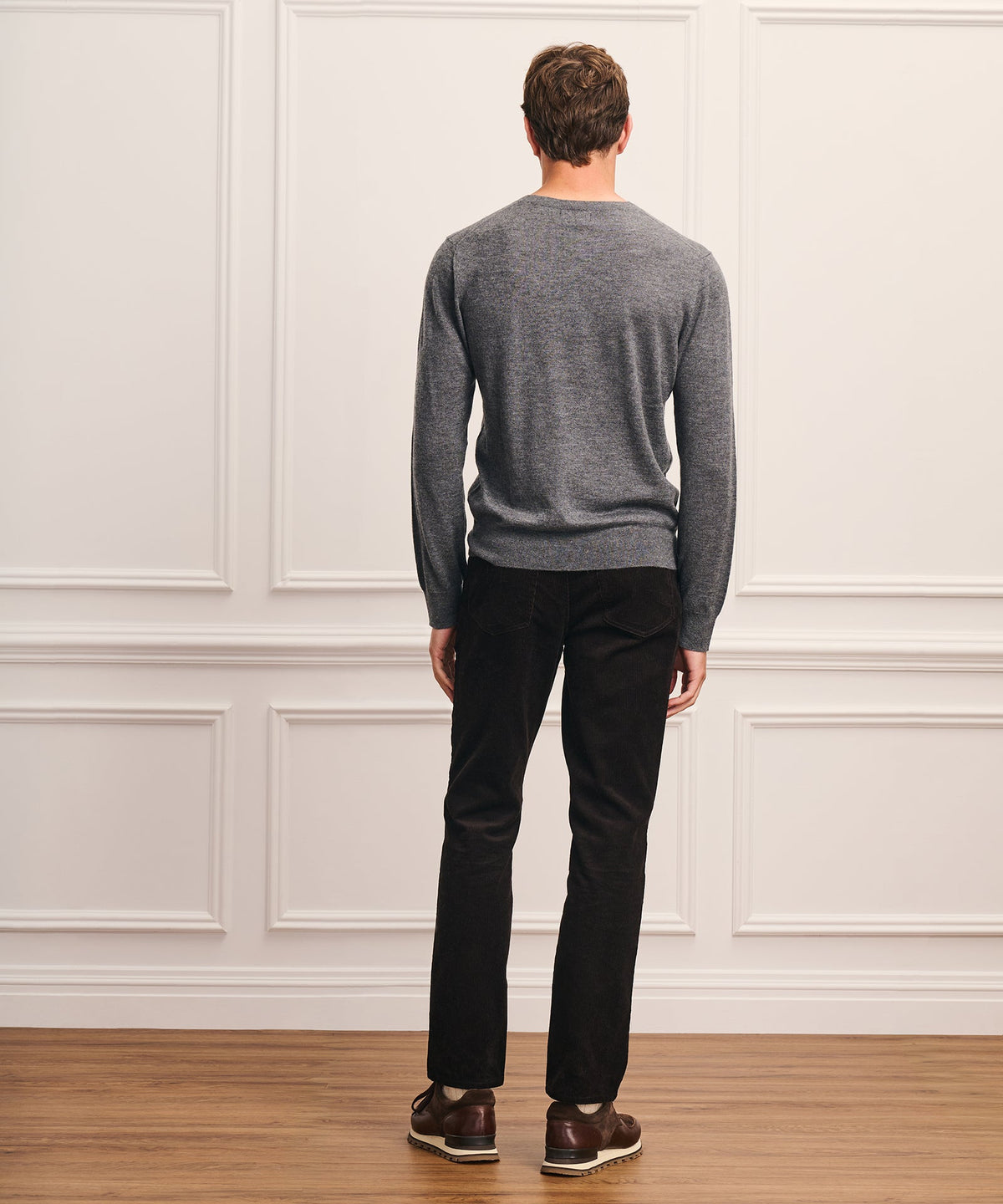 Super Fine Cashmere Long Sleeve Crewneck