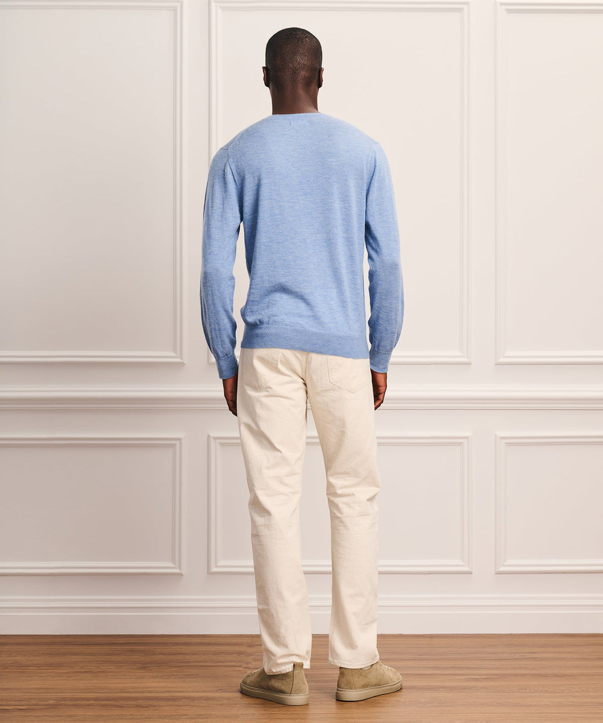 Super Fine Cashmere Long Sleeve Crewneck