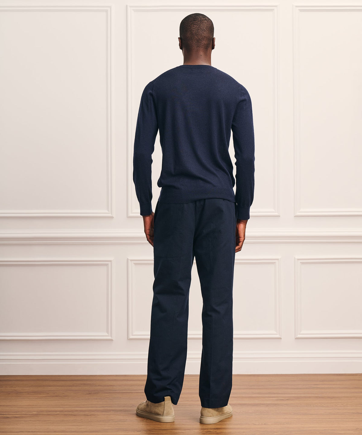 Super Fine Cashmere Long Sleeve Crewneck