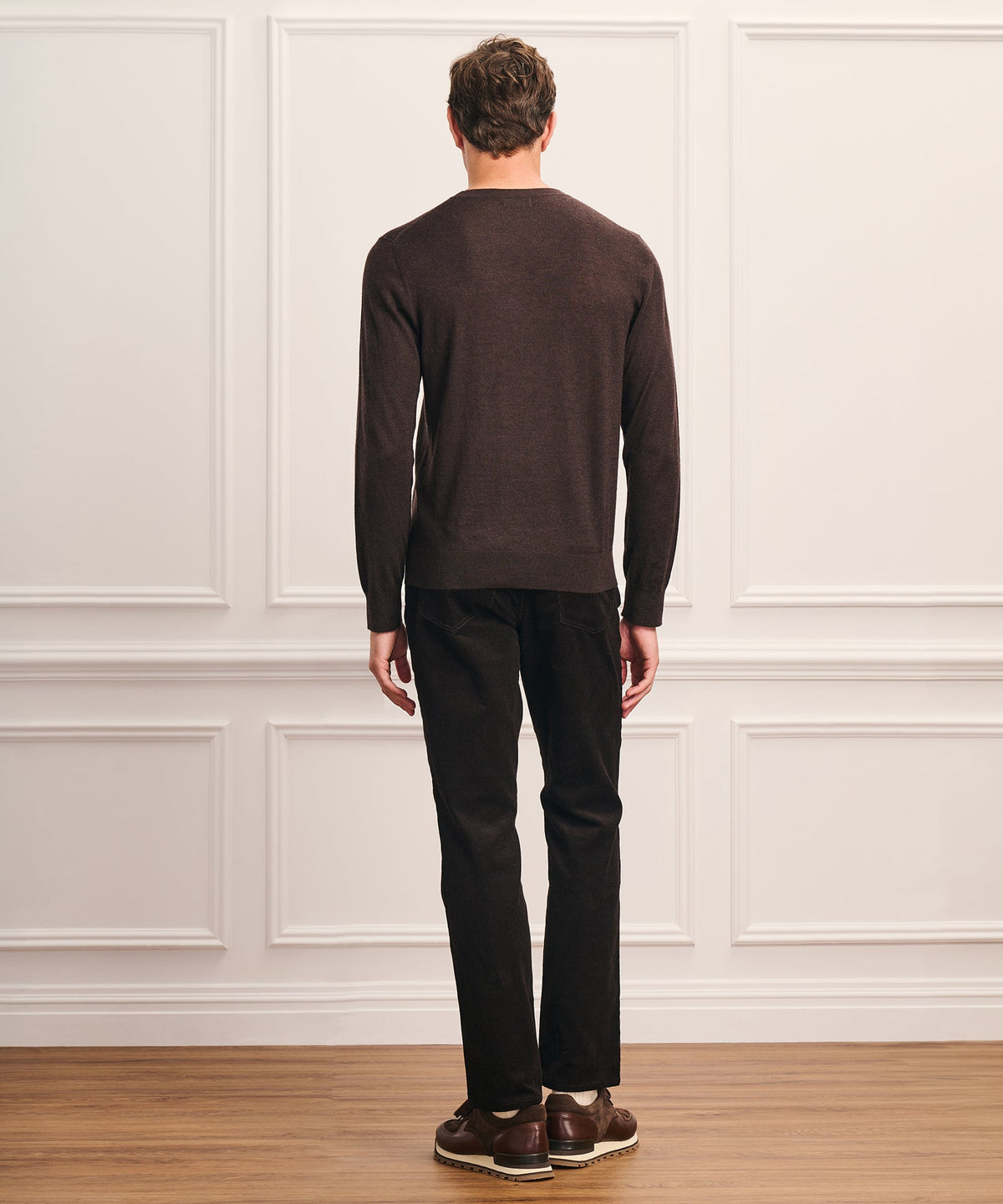 Super Fine Cashmere Long Sleeve Crewneck