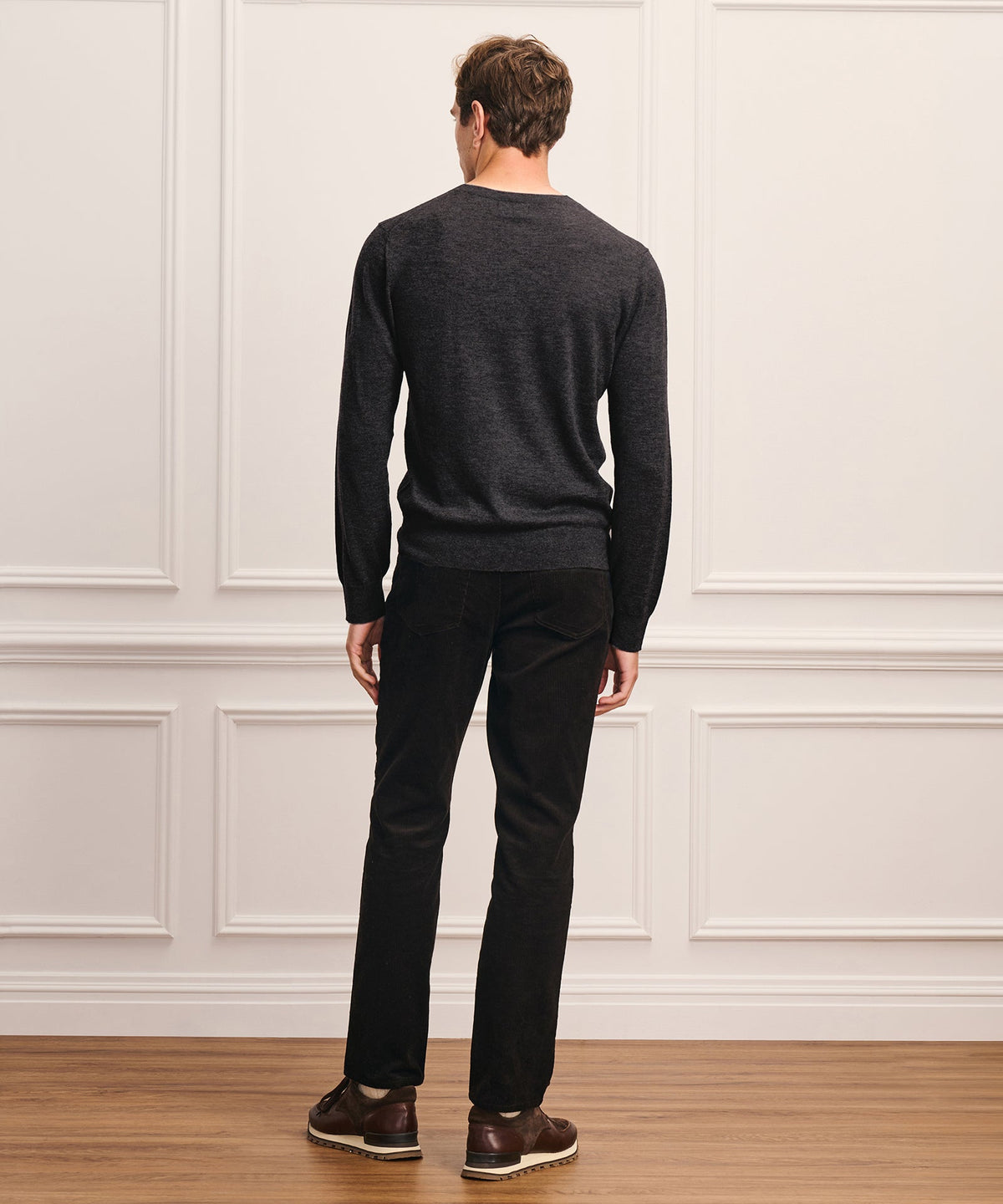 Super Fine Cashmere Long Sleeve Crewneck