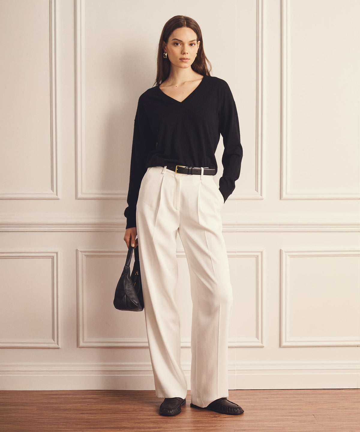 Super Fine Cashmere V-Neck