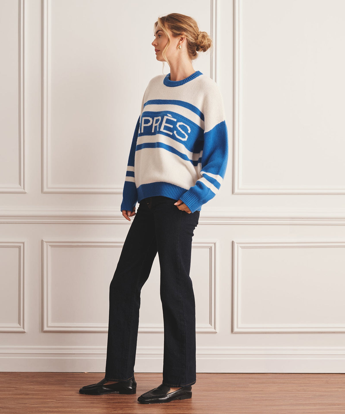 Super Luxe Cashmere Après Crewneck