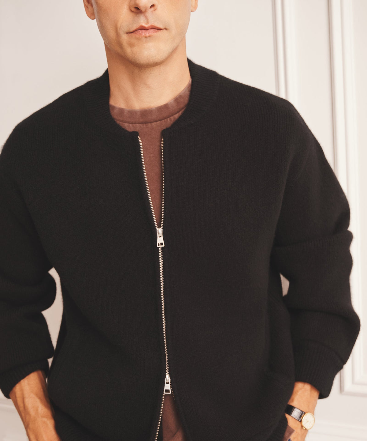 Ultra Luxe Cashmere Bomber